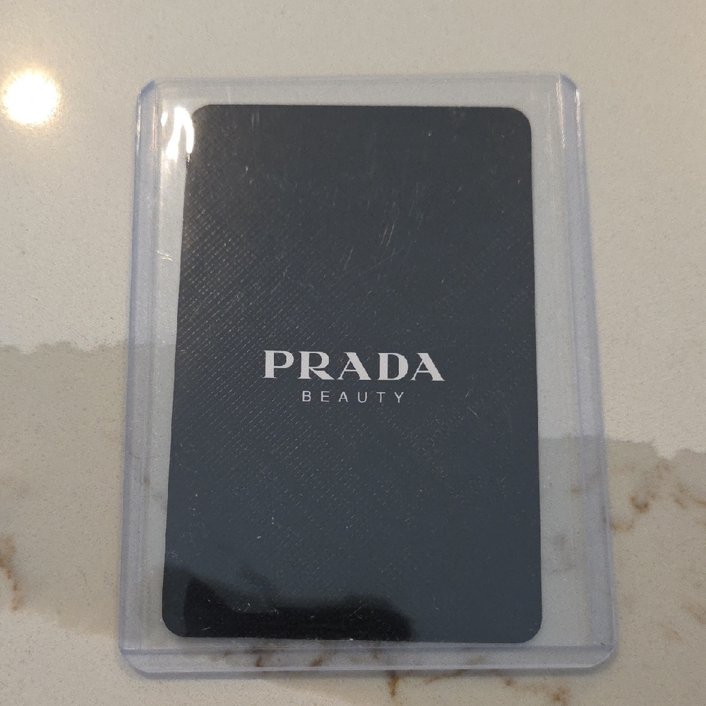 Prada Beauty Playing Card - 4 Of Spades